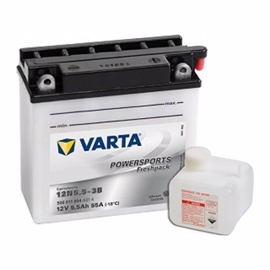 Varta 506 011 004 MC batteri 12 volt 6Ah (+pol til højre)